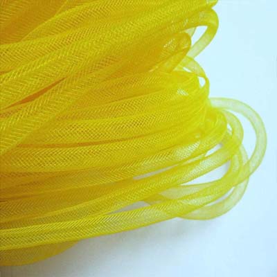 Lószőr cső szalag 8mm átmérővel - YELLOW